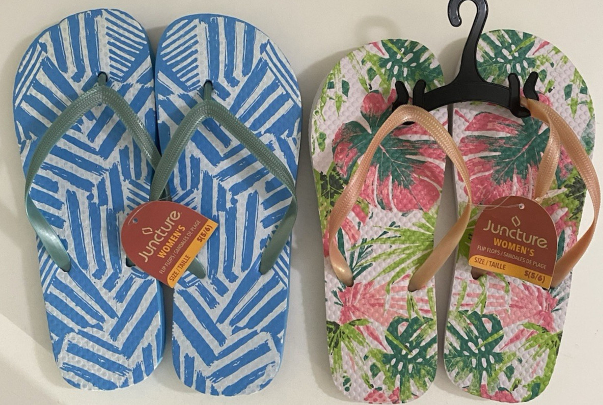 Juncture Women’s Flip Flops Size Small 5/6 READ DESCRIPTION
