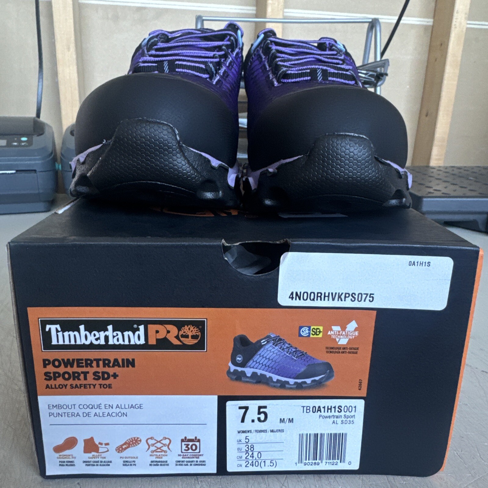 PICK SIZE – Timberland Pro Womens Powertrain Sport SD+ Alloy Safety Toe Shoes