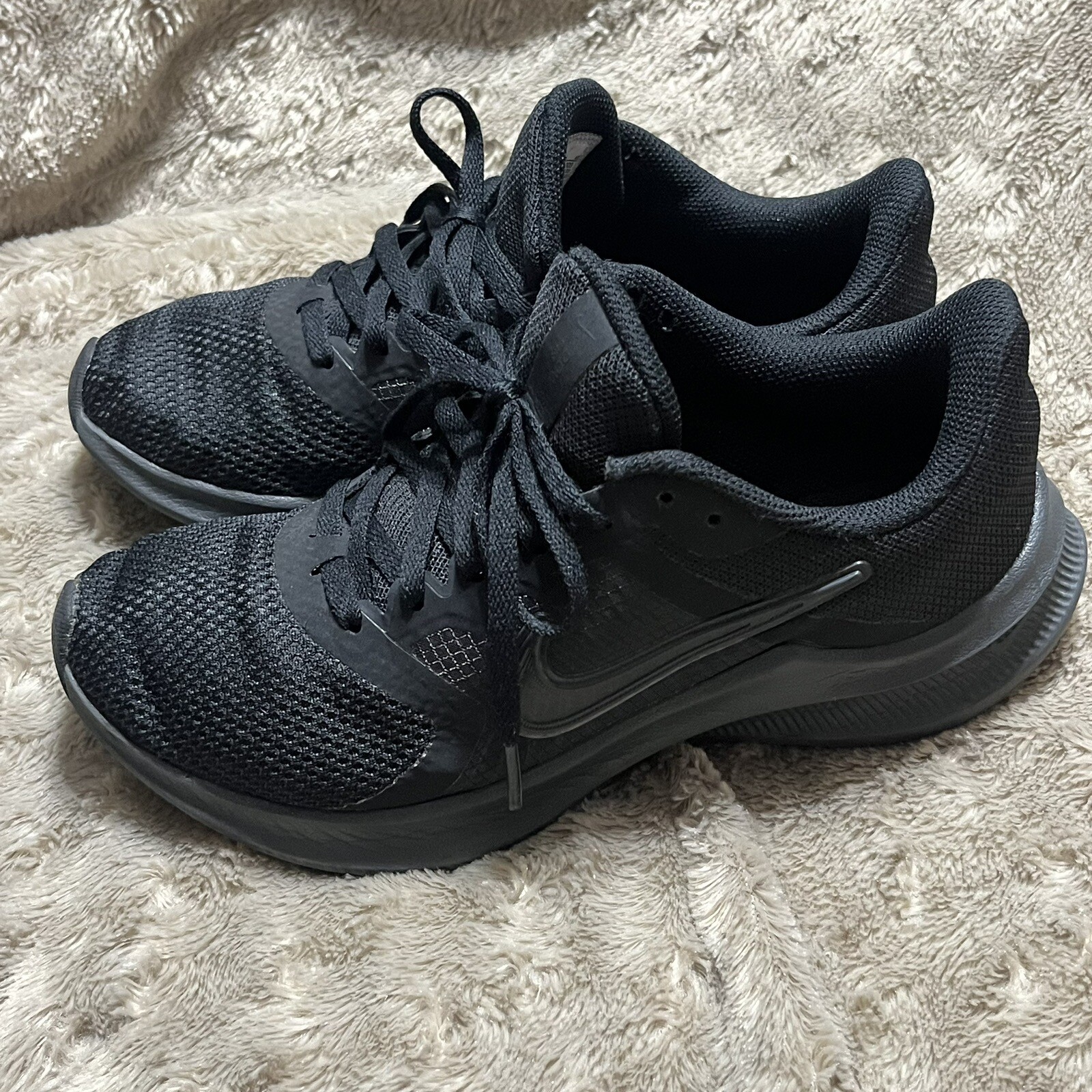 Nike Downshifter 11 Running Shoes Black Athletic Sneaker CW3413-003 Women Sz 6.5