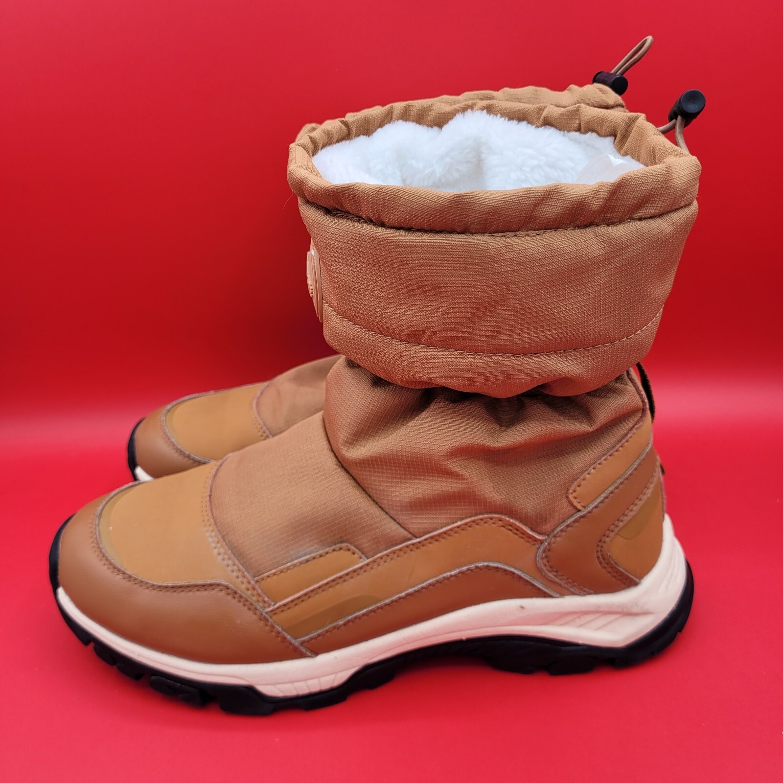 NORTI V8 Womans Above Ankle Insulated Lined Winter Boots Size 8.5
