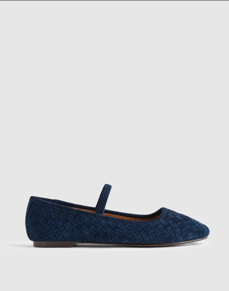 Madewell The Greta Ballet Flat Women’s Leather Ballet Shoes