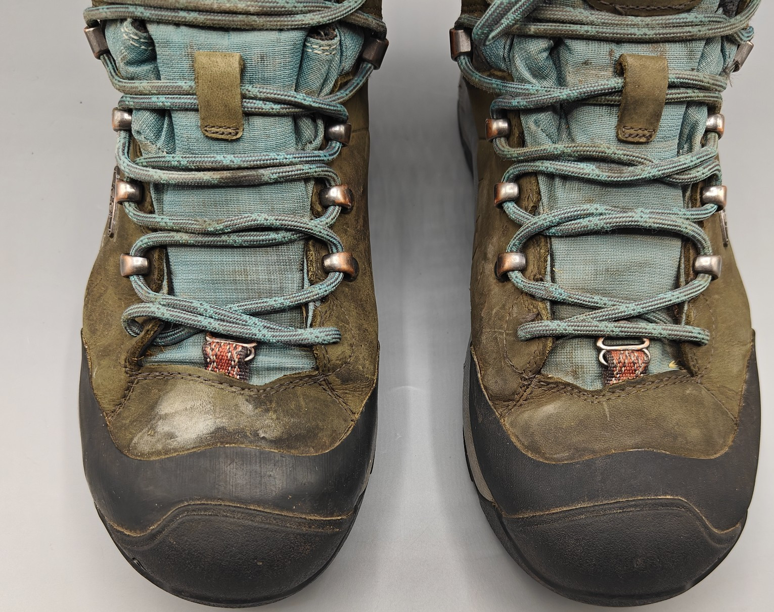 Keen Revel IV Mid Polar Waterproof Hiking Boots Brown/Gray/Blue Women’s Sz 8.5