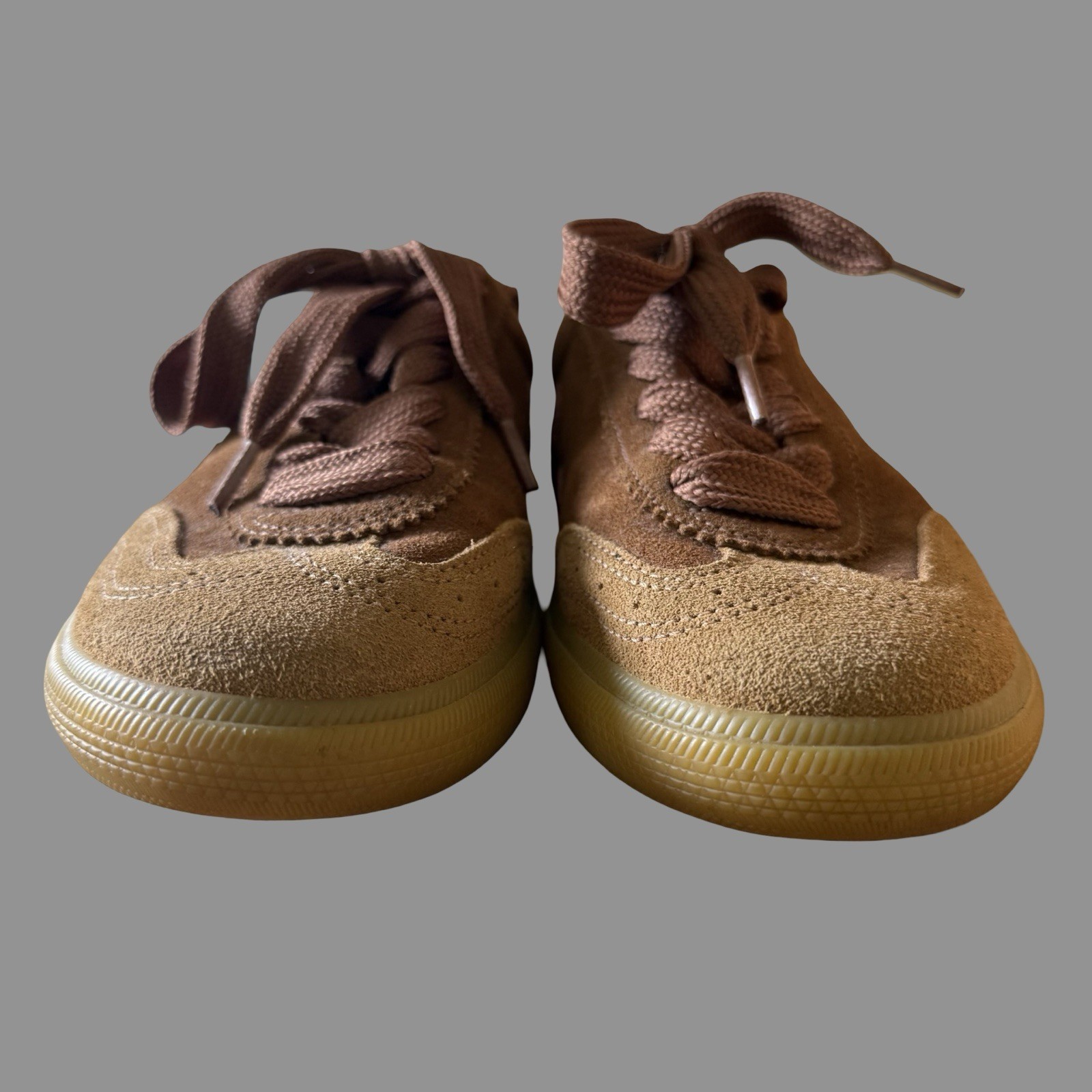 Veja X Making My Lemonade Brown Suede Sneakers US8/EU39
