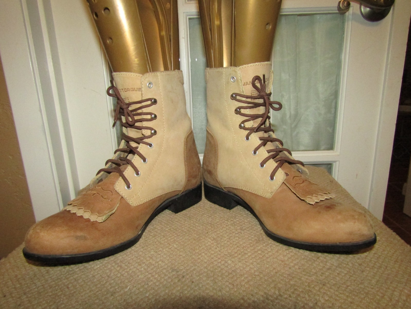 Ariat ATS Technology Lace Up Kiltie Women’s Size 8.5 M Brown Leather Boots
