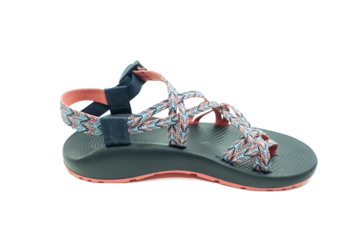 Chaco ZX/2 Classic Women Sandals Motif Eclipse Black Multi Color Size 10