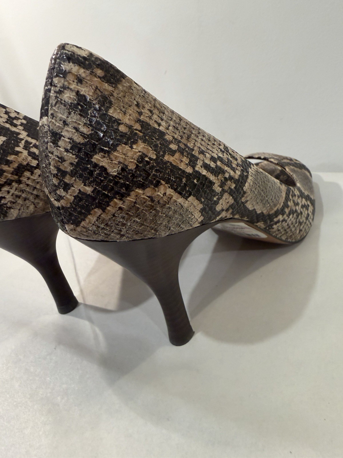 New Tahari 🌺Women Riddle Faux Snake/Western/Classic/Work/Comfort/Sz 10 Lux💥EUC