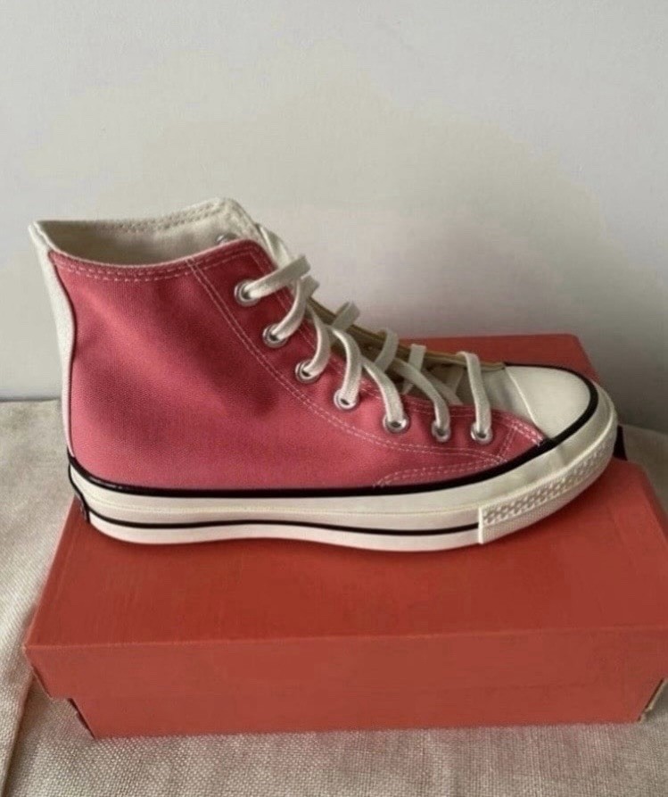 Converse Chuck 70 Hi High Top Colorblock Pink/Yellow Sneaker 171660C