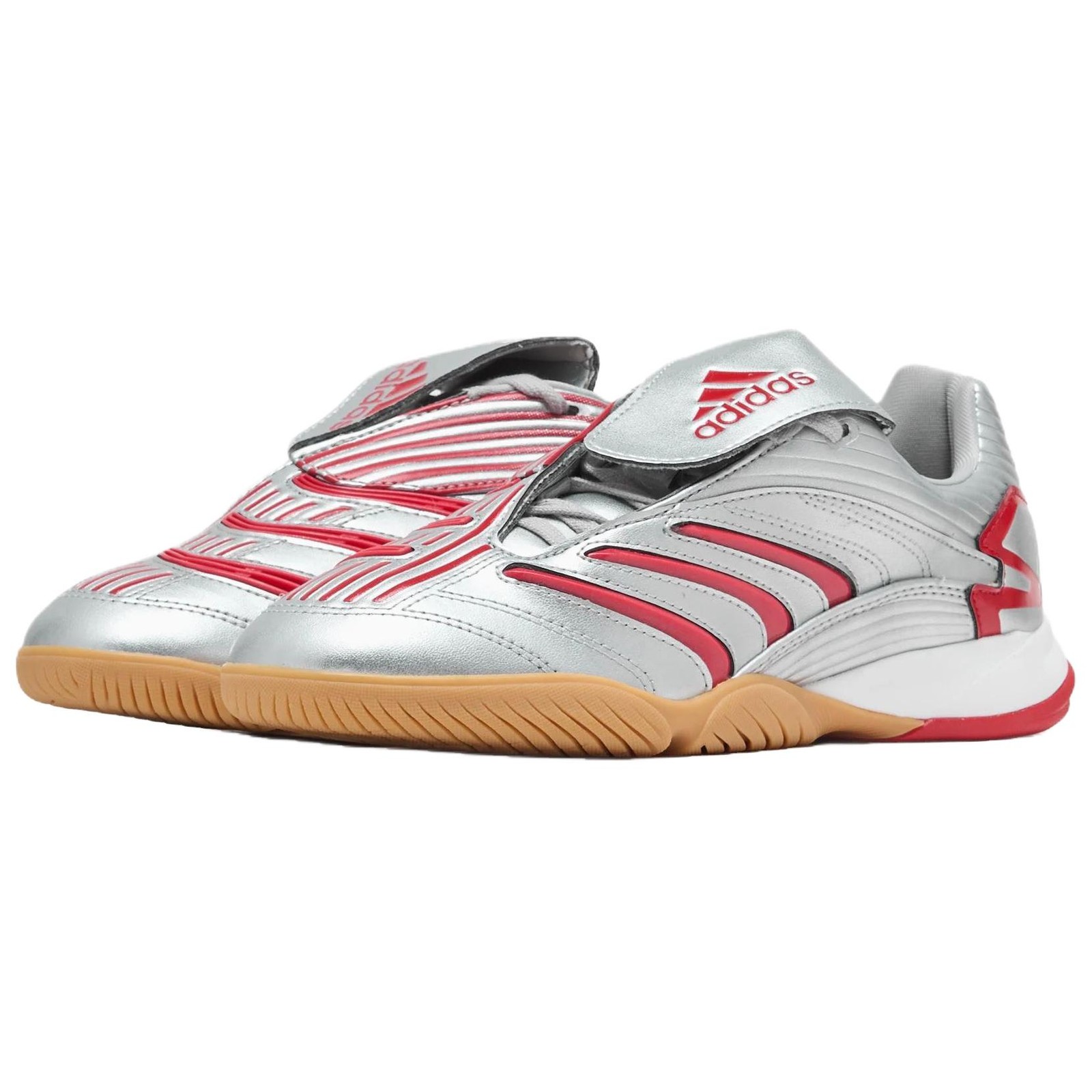 adidas Predator Sala Silver Metallic Better Scarlet W – IH6780