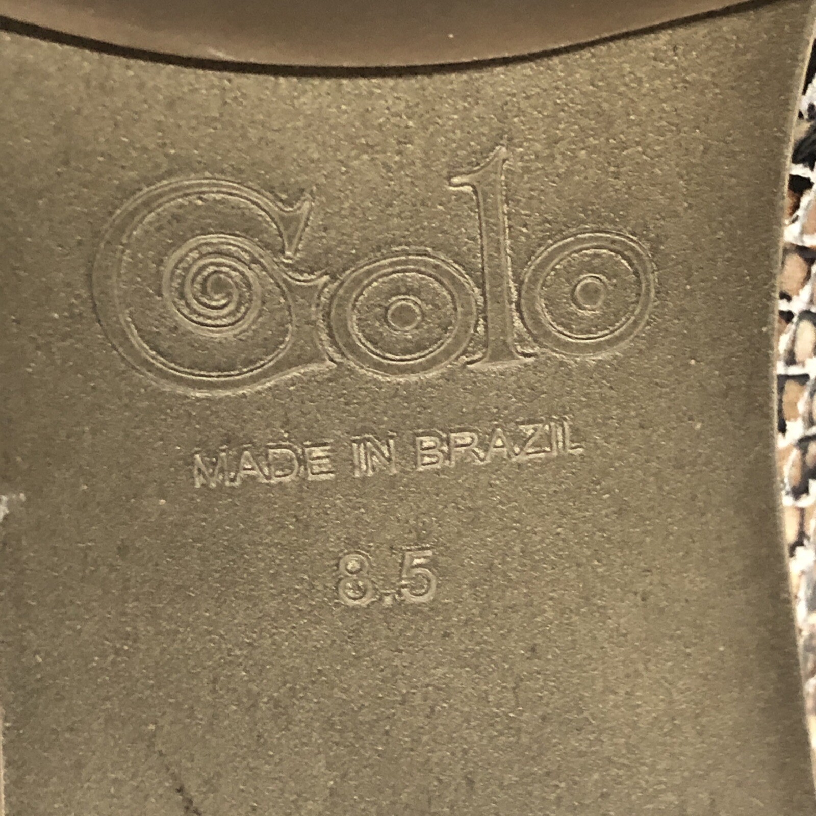 Golo Laredo Snake Print Boot Women’s Size 8.5 Medium