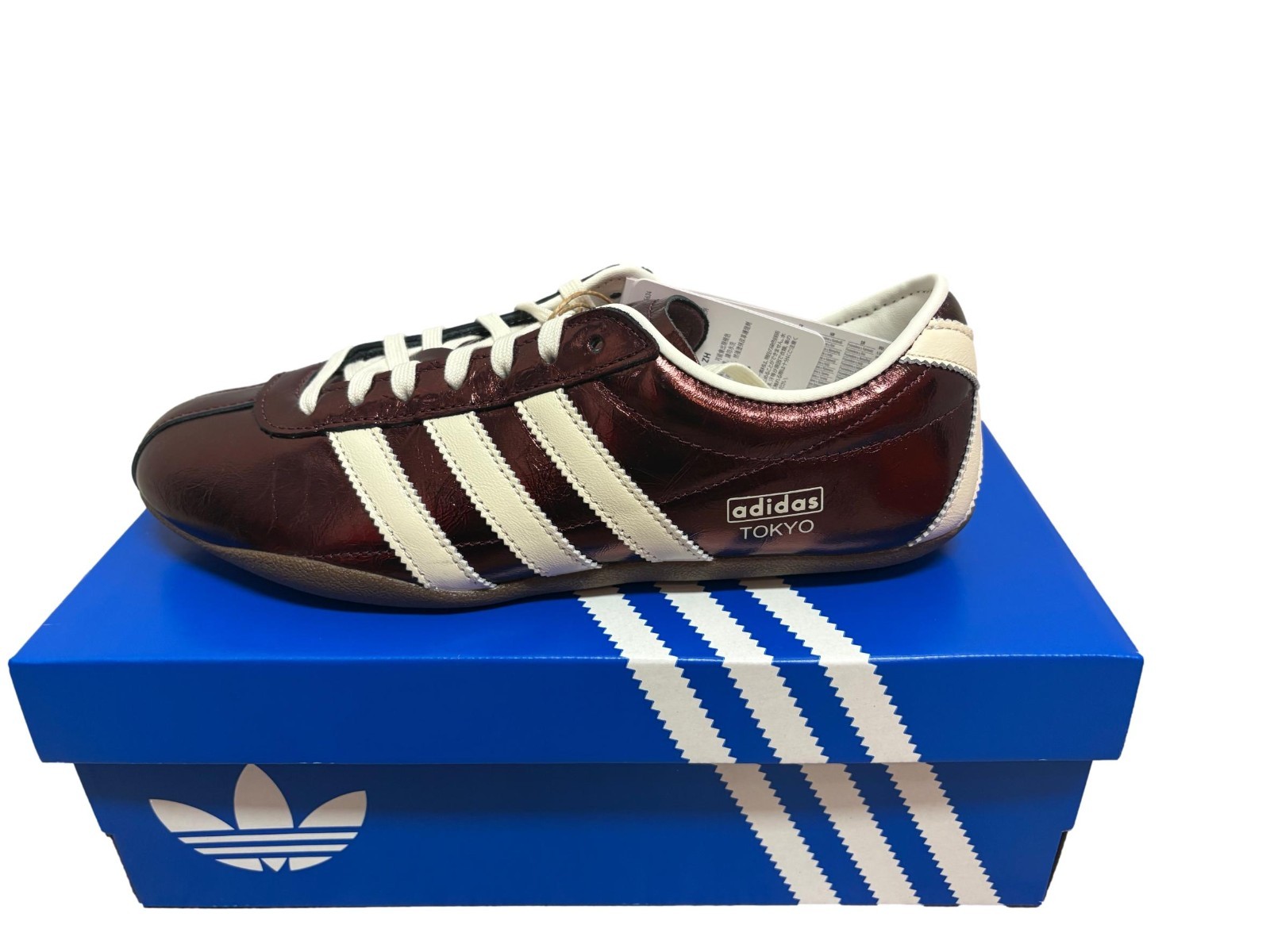Adidas TOKYO W Ladies Sneaker Maroon Brown White Shoes Size 40 42 New