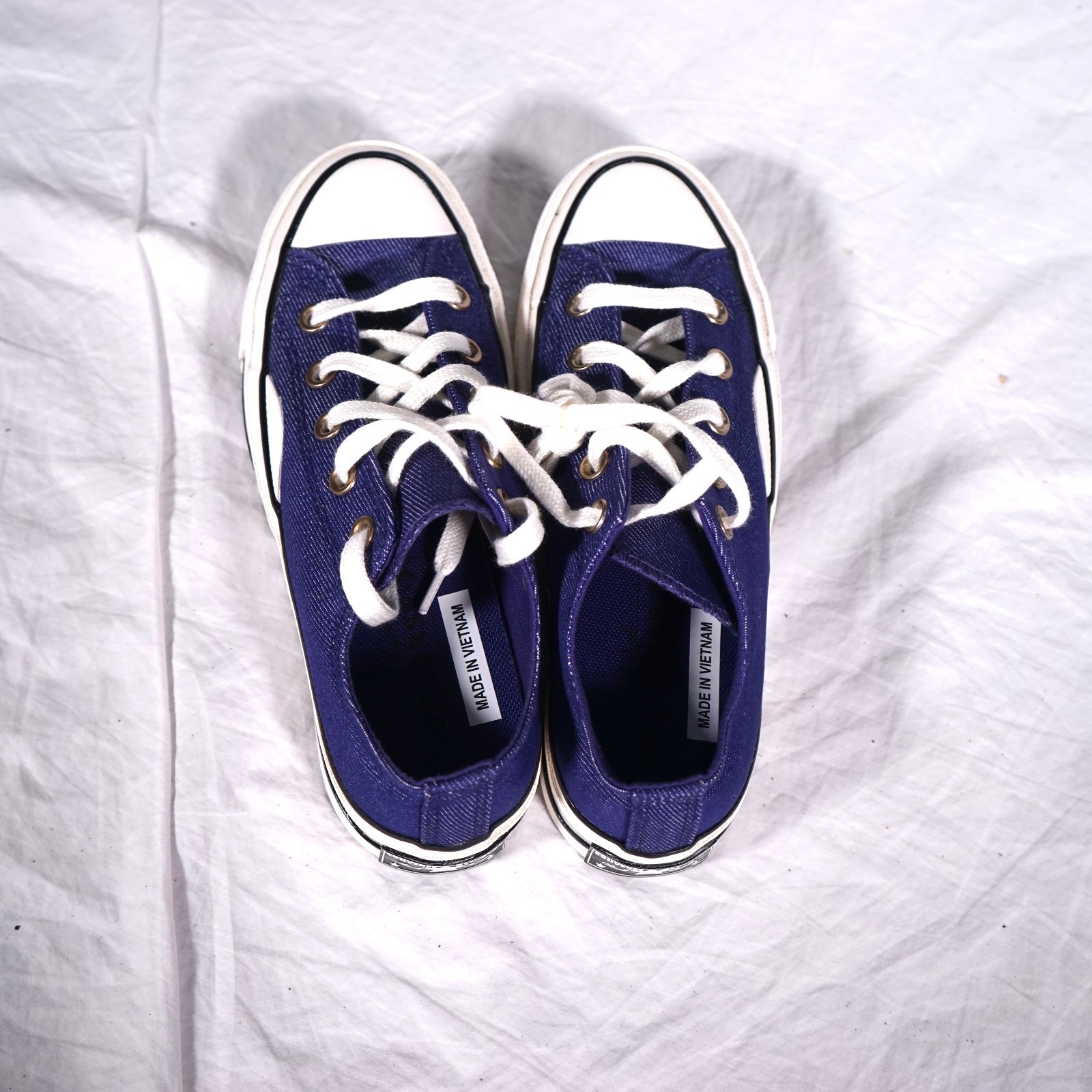 Converse Chuck 70 Purple Denim Sneakers NWT Mens 4 Womens 6 A11737F