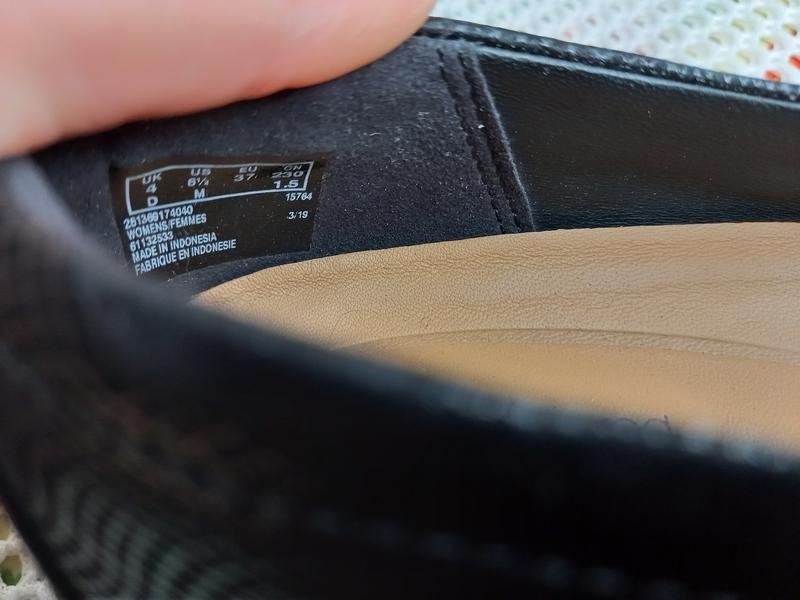 women clarks heels black 37 #7C7T