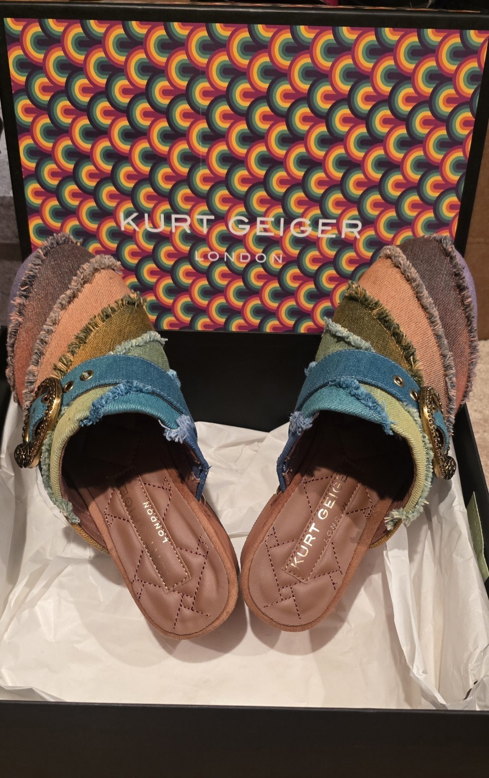 Kurt Geiger London Mayfair Clog SIZE 7