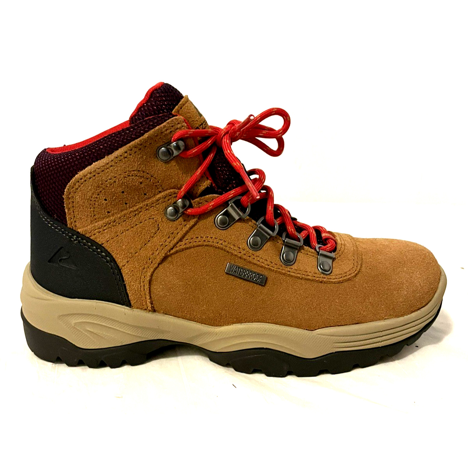 Ozark Trail Women’s Leather Waterproof Stoneclad Hiker Boots Size 9.5 NEW