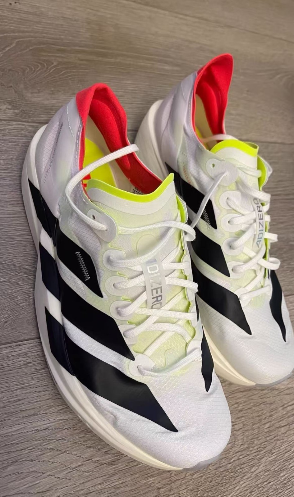 Adidas Adizero Adios Pro 4 White Black Running Shoes Women’s Size