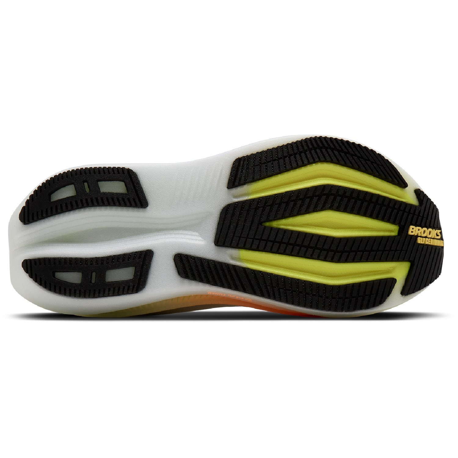 Brooks Glycerin Max 2 Road-Running Shoes – Women’s-White/Cyber Yellow/Night Life