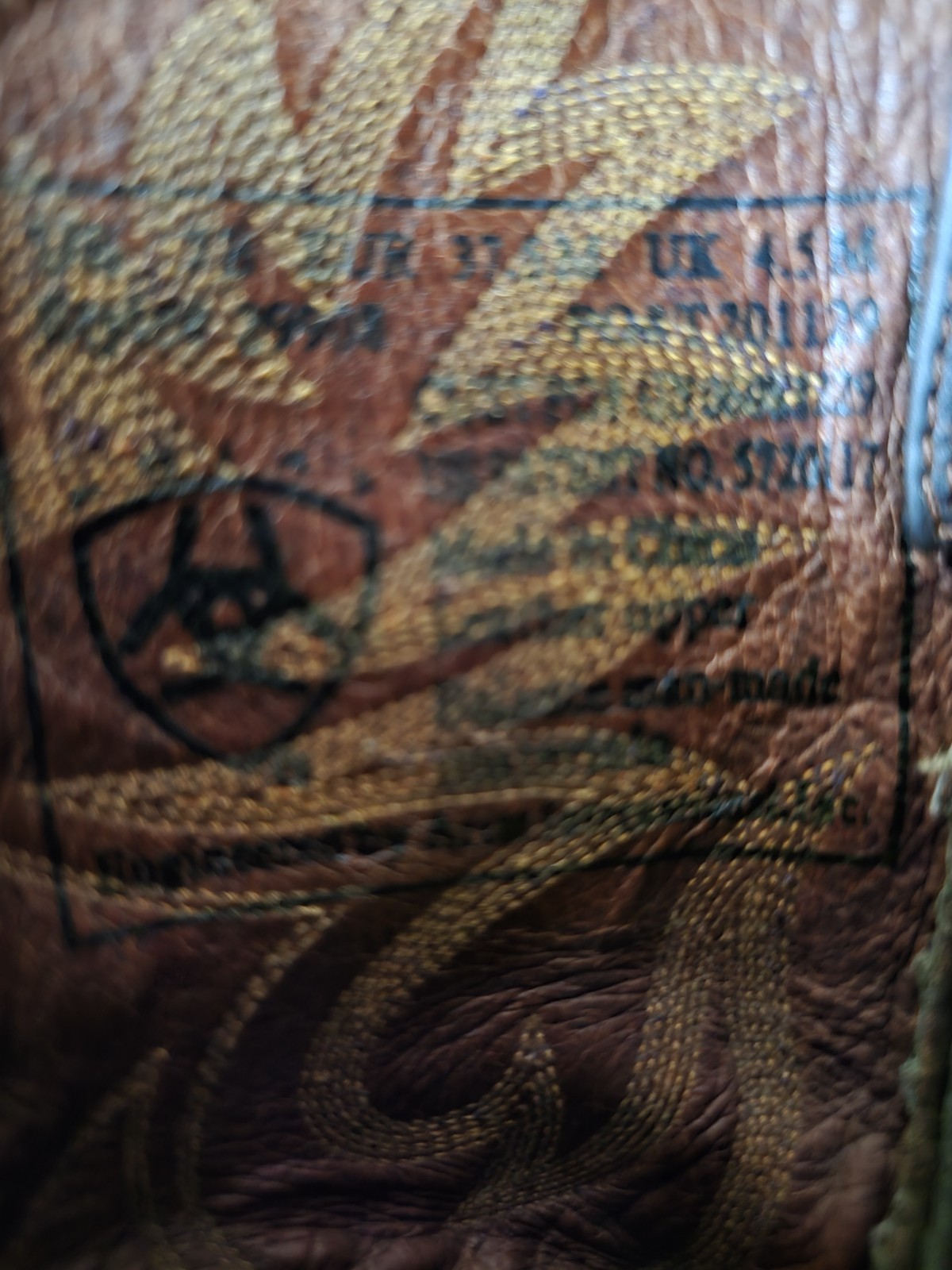 ARIAT 7B Rodeo Heritage Women’s Western Boots Brown 29908 Cowgirl fair