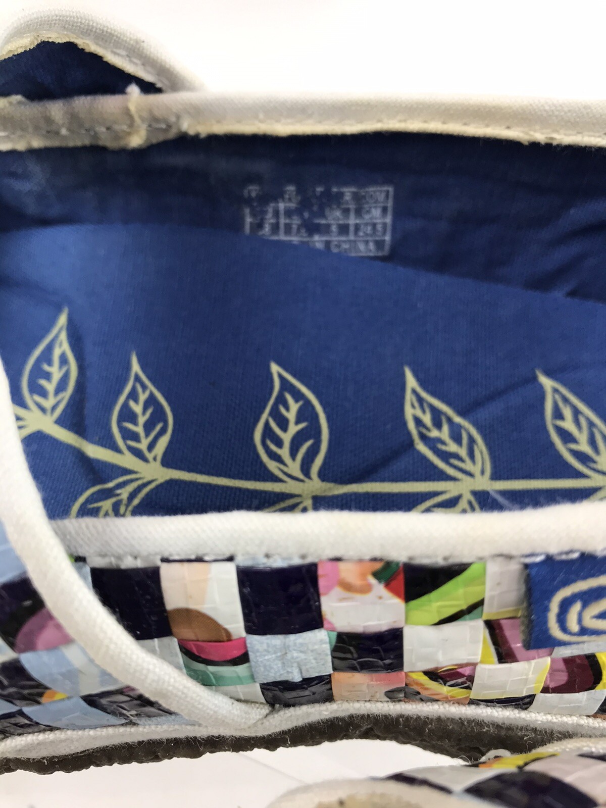 Keen Harvest Woven Rice Bag Mary Jane slip on Limited Edition Woman’s Size 7.5