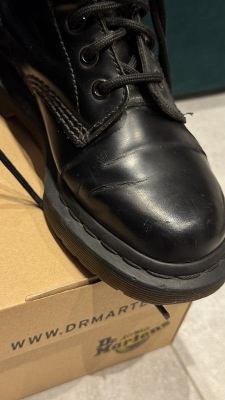 Women Dr Martens boots black leather 36 #3L2D