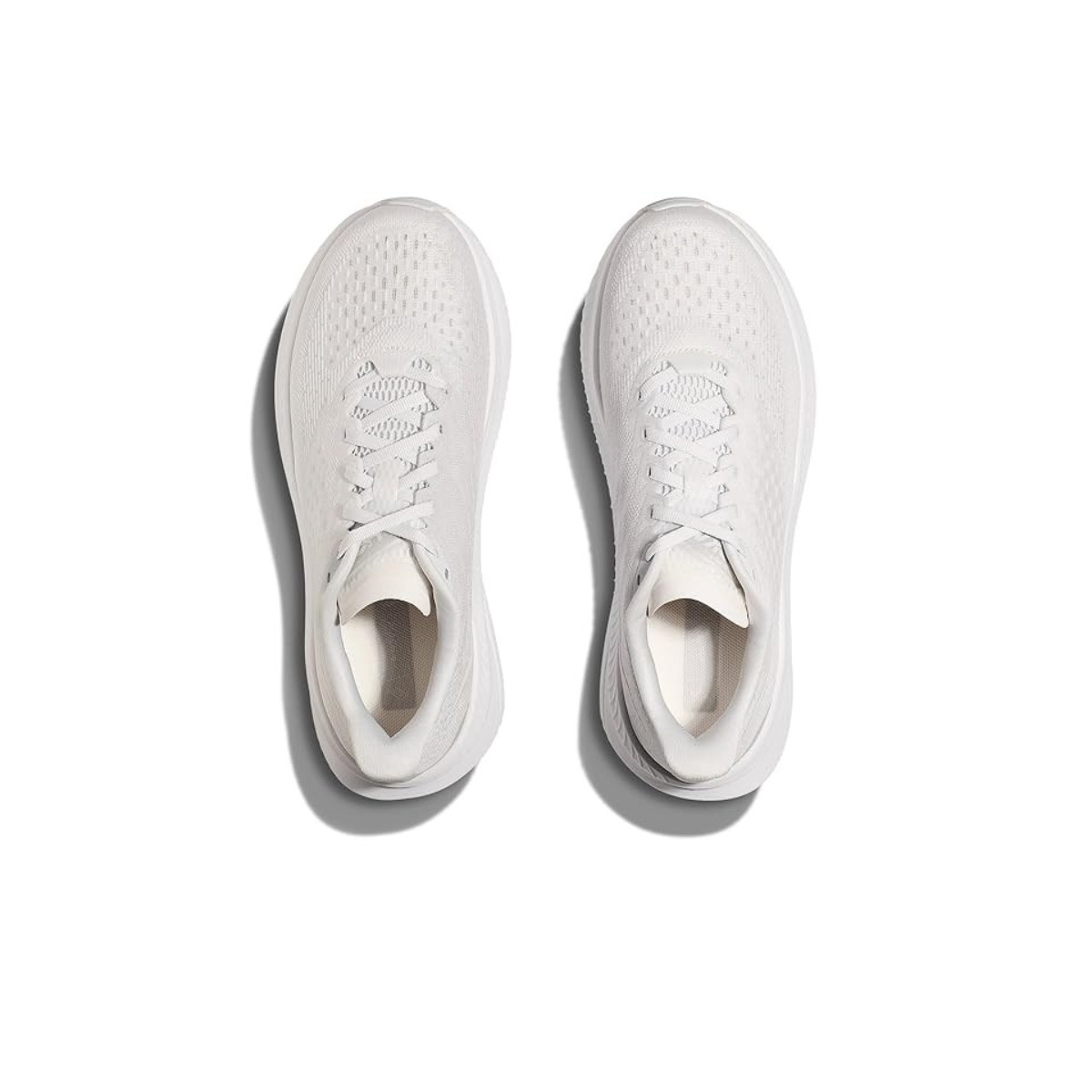 Hoka One One Mach 6 1164033/WWH Sneakers Womens US 6B White Running Shoes HAM584