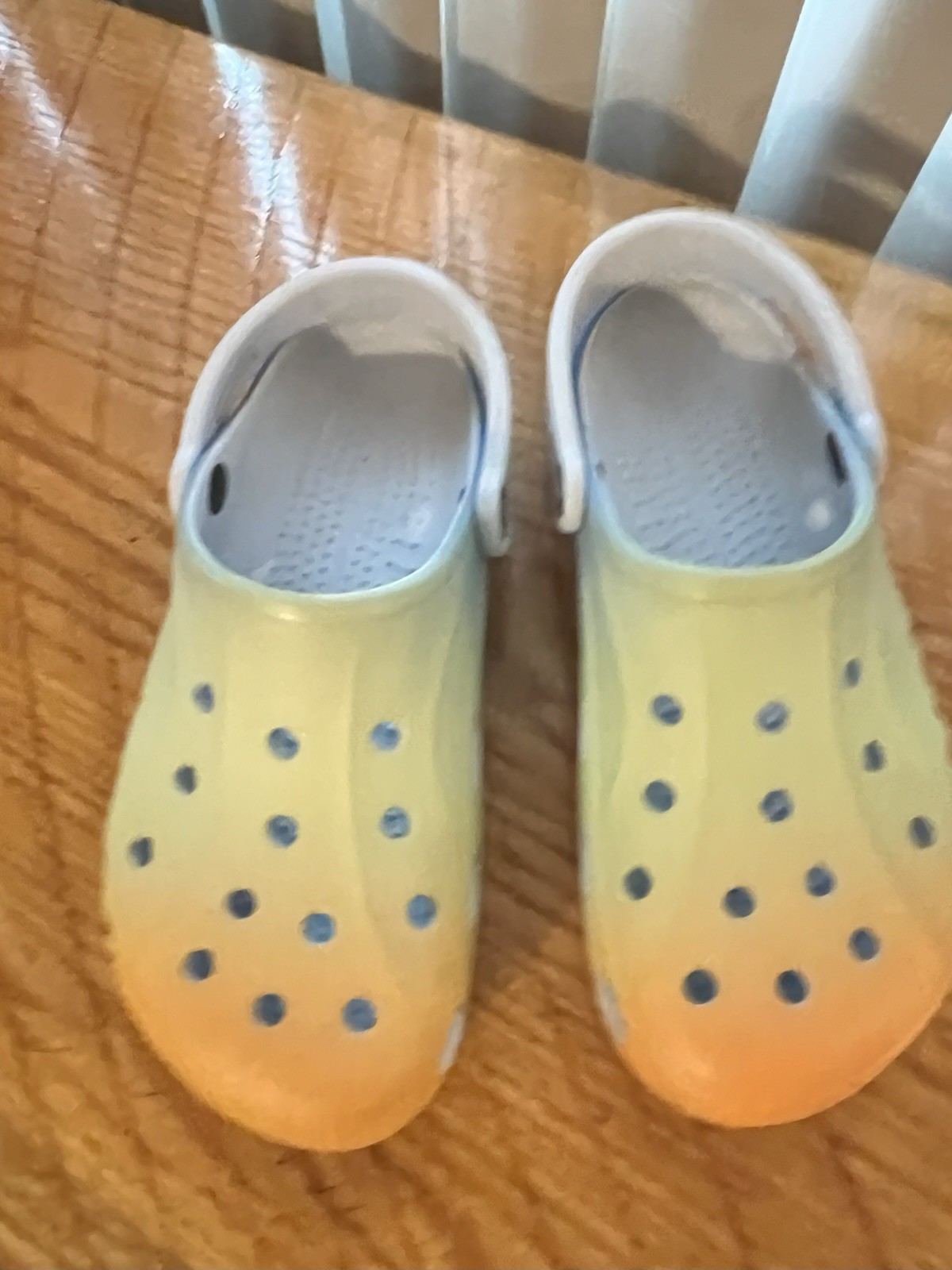 Crocs Adult Unisex Baya Orange Green Blue Slip On Clog Mule Sandals Sz M6 W8