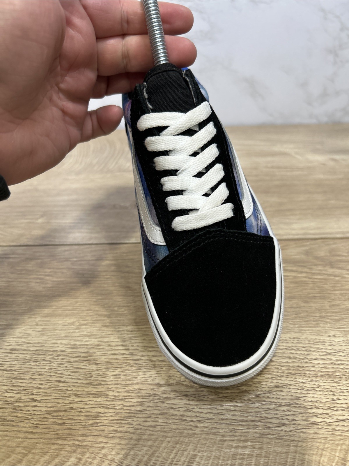 Vans Old Skool Unisex Galaxy Black Skate Women Shoes VN0A3WKTG4F Sz 5 New