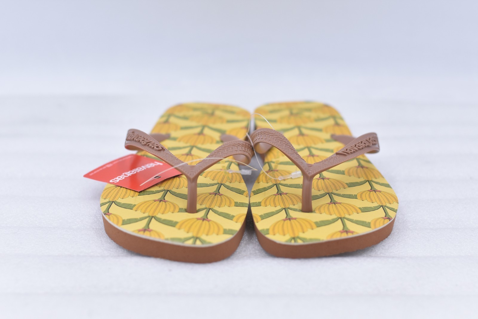 Womens Havaianas Dragon Slim Flip-Flops Sandals – Rust Size 9/10 (EU 39-40)
