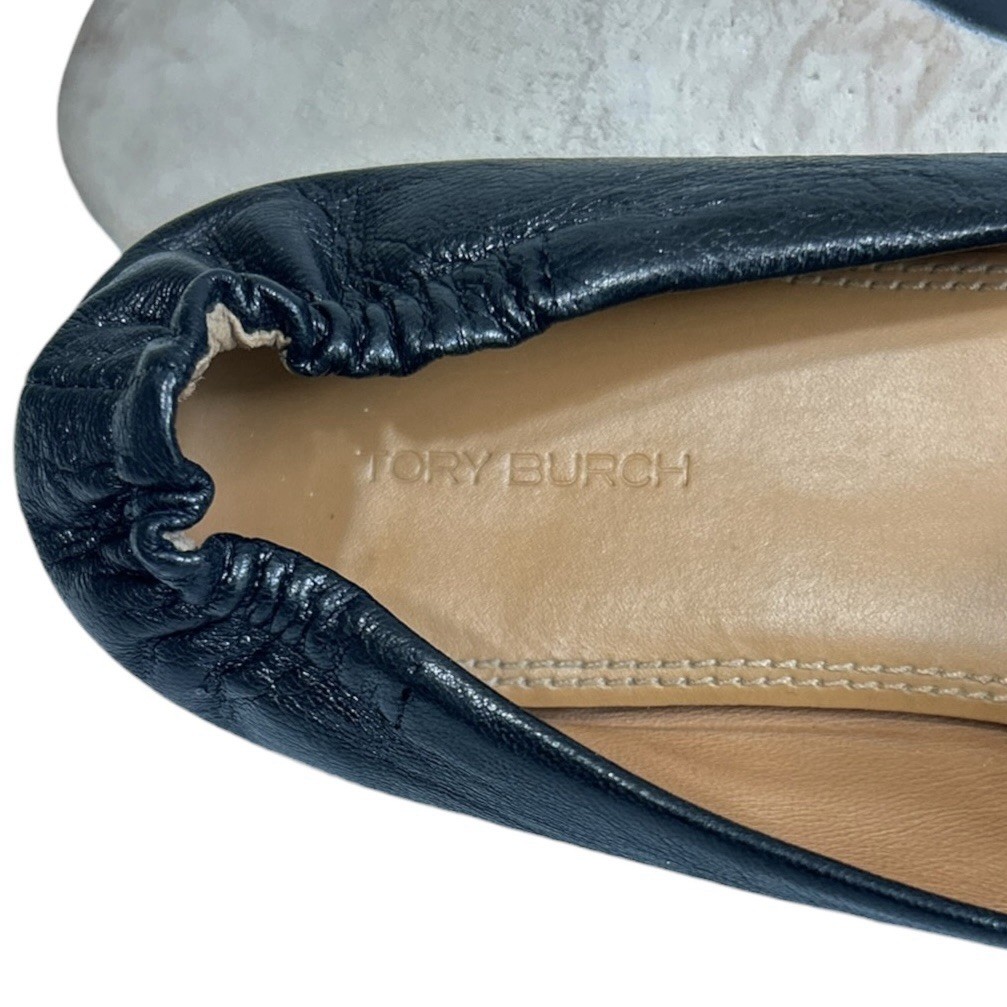 Tory Burch Eleanor Loafers Women’s Sz 9M Perfect Black Luxury Designer Flats
