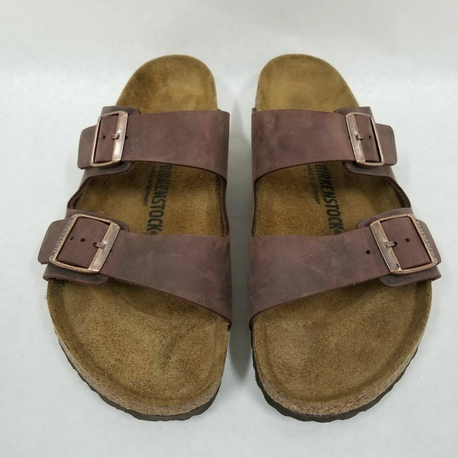 Birkenstock New w/o Box Arizona Habana Oiled Leather Regular Width – Select Size