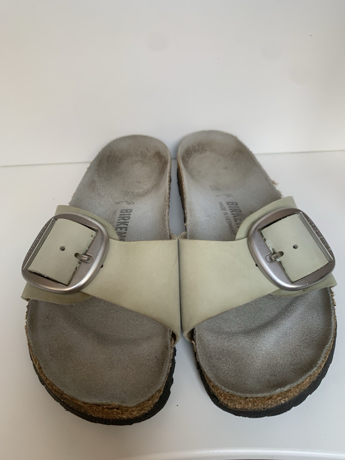 Birkenstock Madrid Big Buckle Leather Sandals EU 37 (24cm)