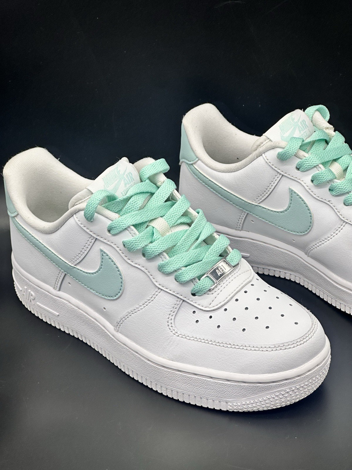 Nike Air Force 1 Low Jade Ice White Mint DD8959-113 Wmns Size 6.5