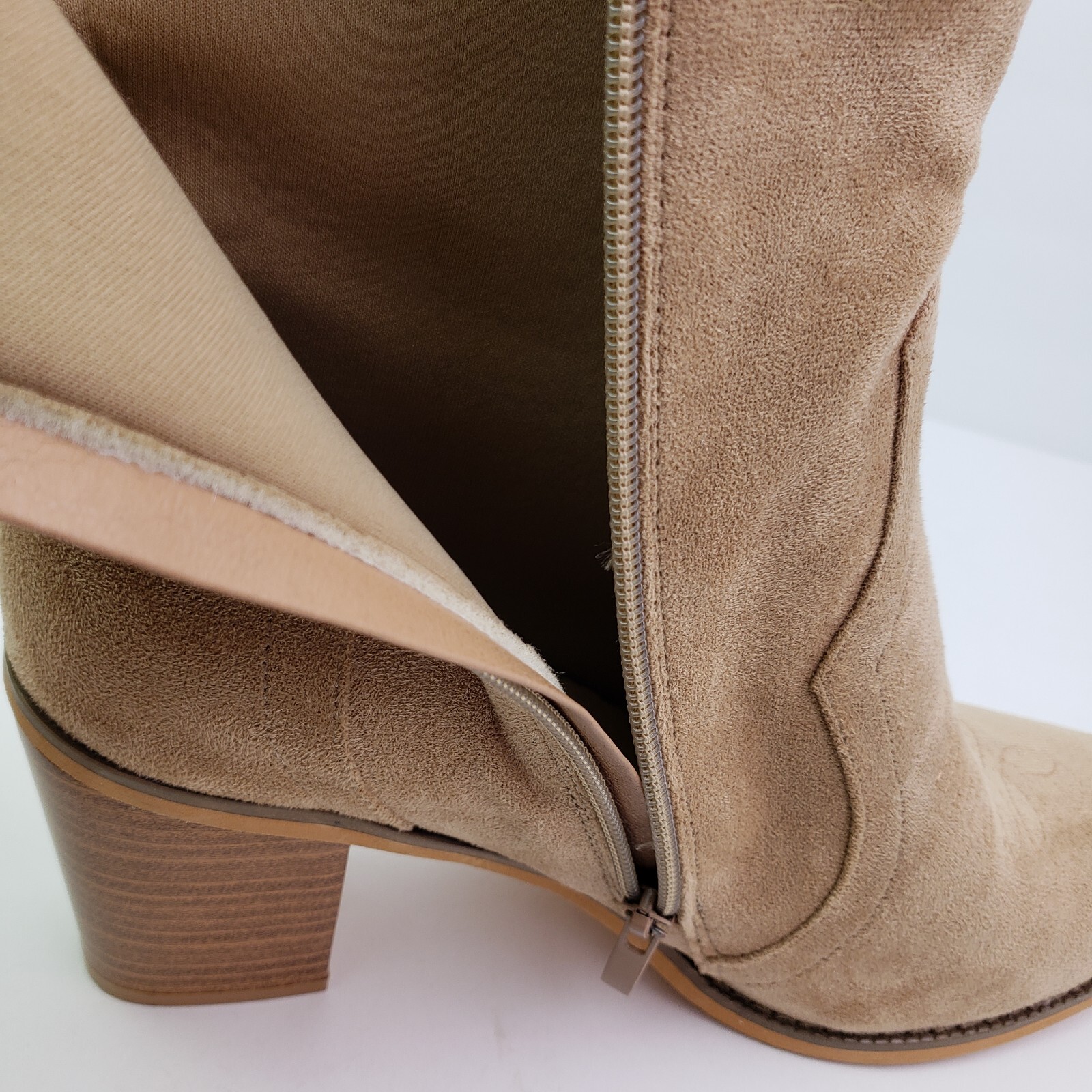 Olivia & Kate New York Bonita Womens Size 9.5 Brown 3.25″ Heeled Western Boots