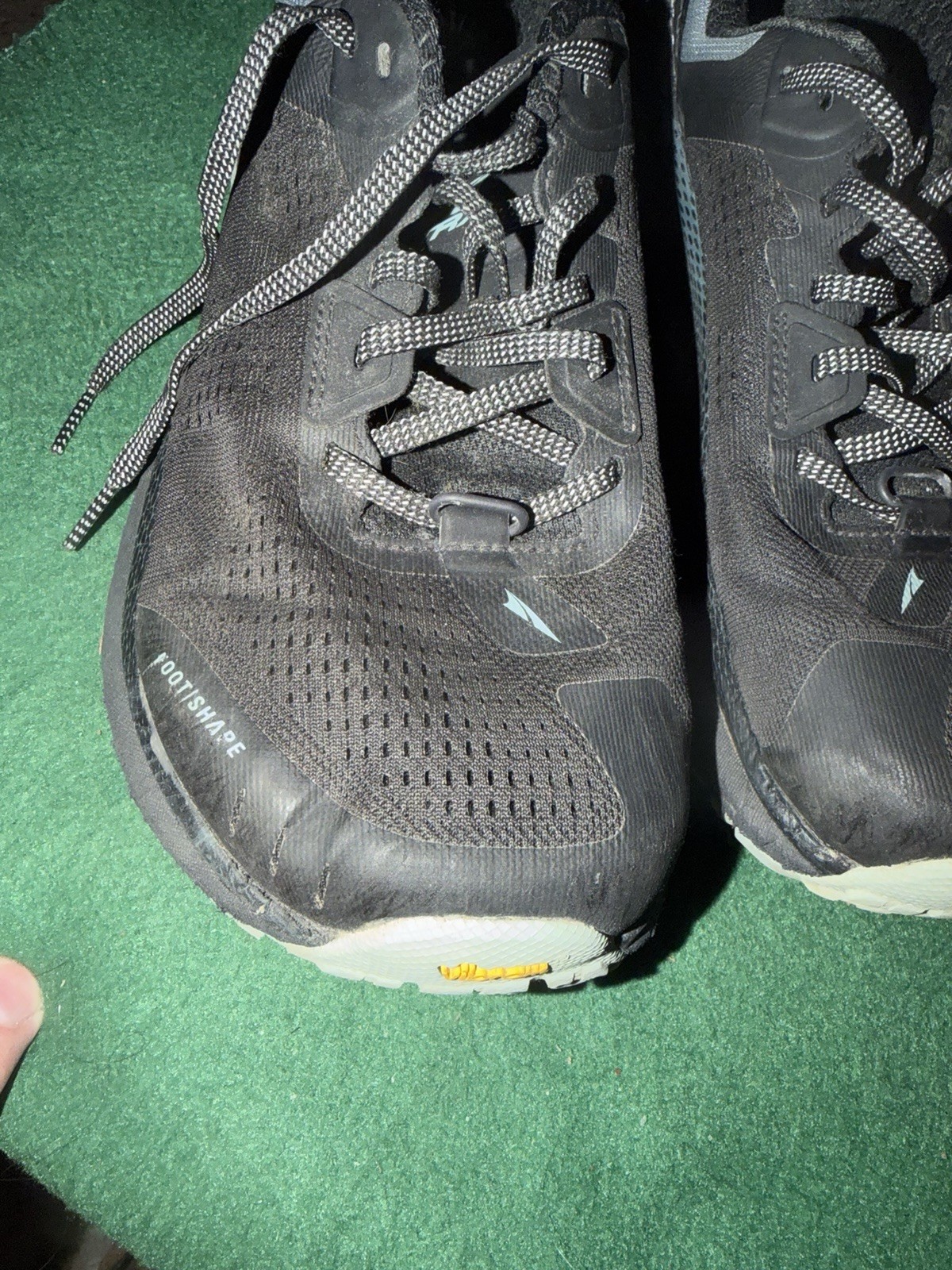 Altra Olympus 4 Blue Trail Running Shoes Womens 10 ALOA4VQW035Vibram Sole
