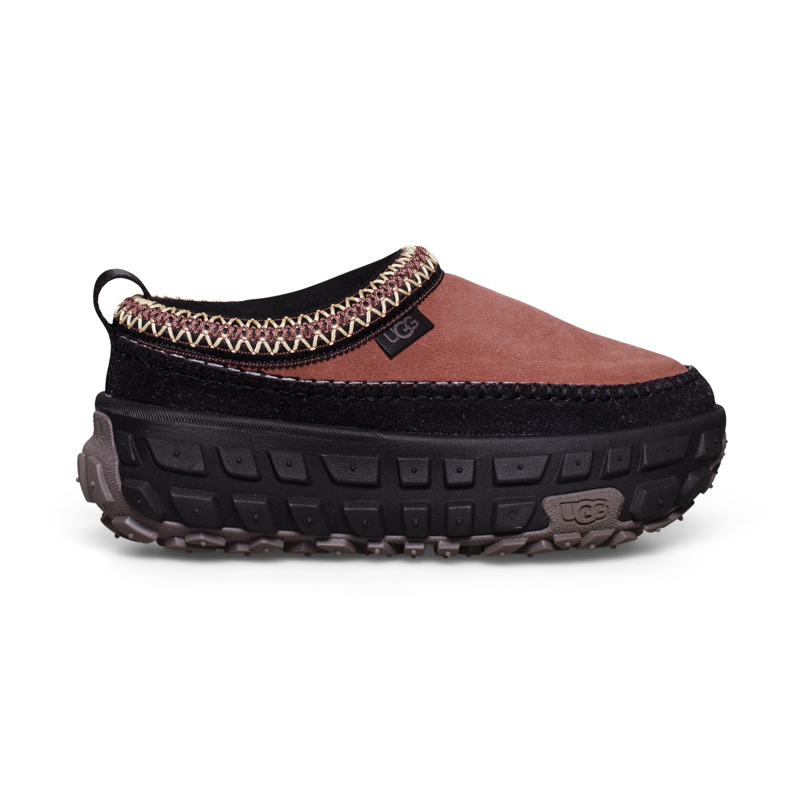 UGG VENTURE DAZE RED JASPER/BLACK SUEDE ALL GENDER SHOES SIZE US M4/W5 NEW