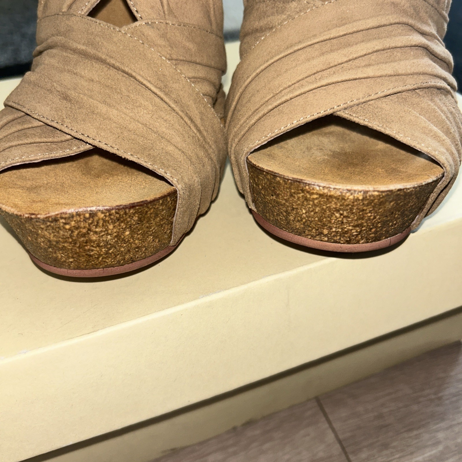 CORDANI BRAND STRAPPY SUEDE HEEL ‘RUSSELL’, SIZE 38
