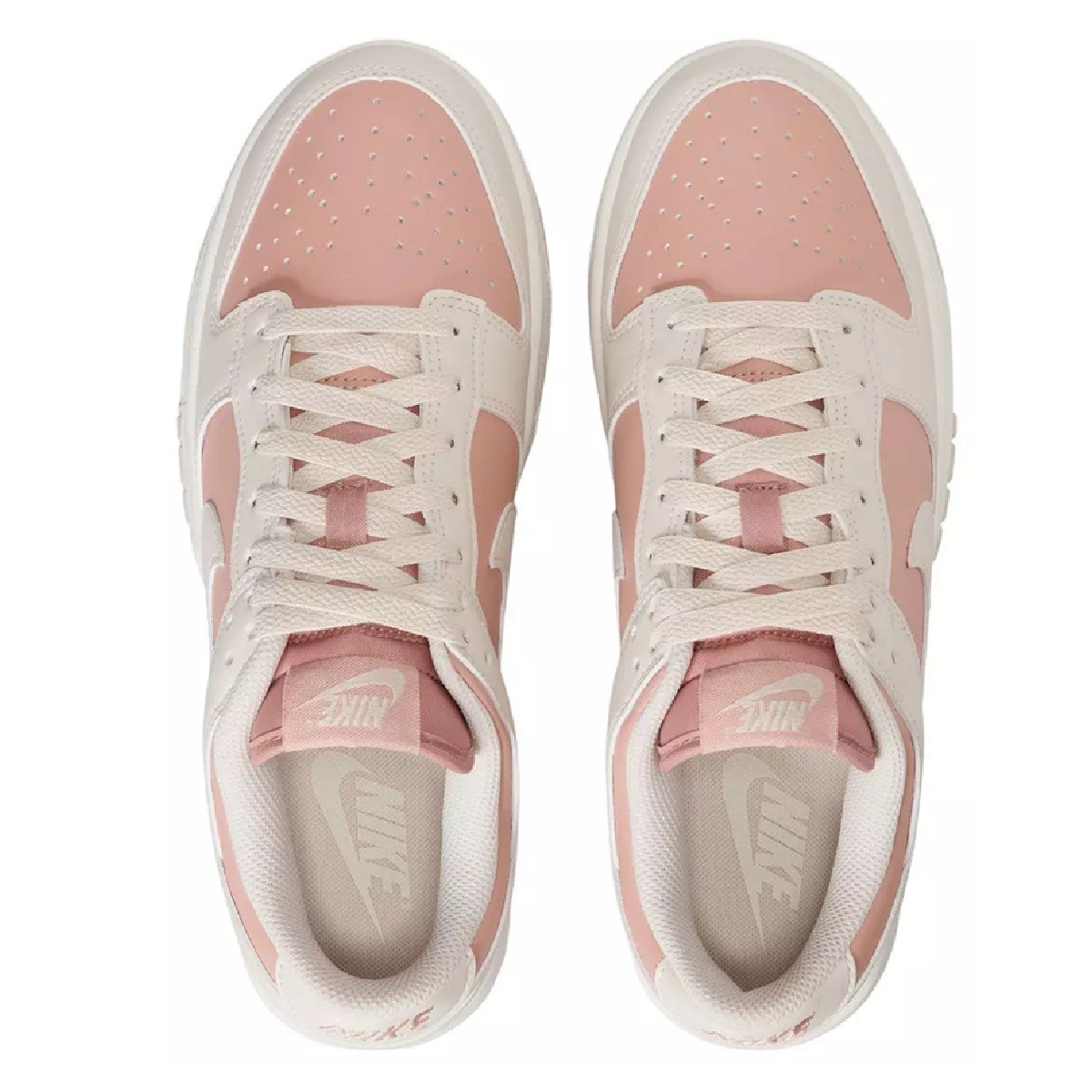 Women’s Nike Dunk Low Particle Pink/LT Orewood BRN (IM6572 603)