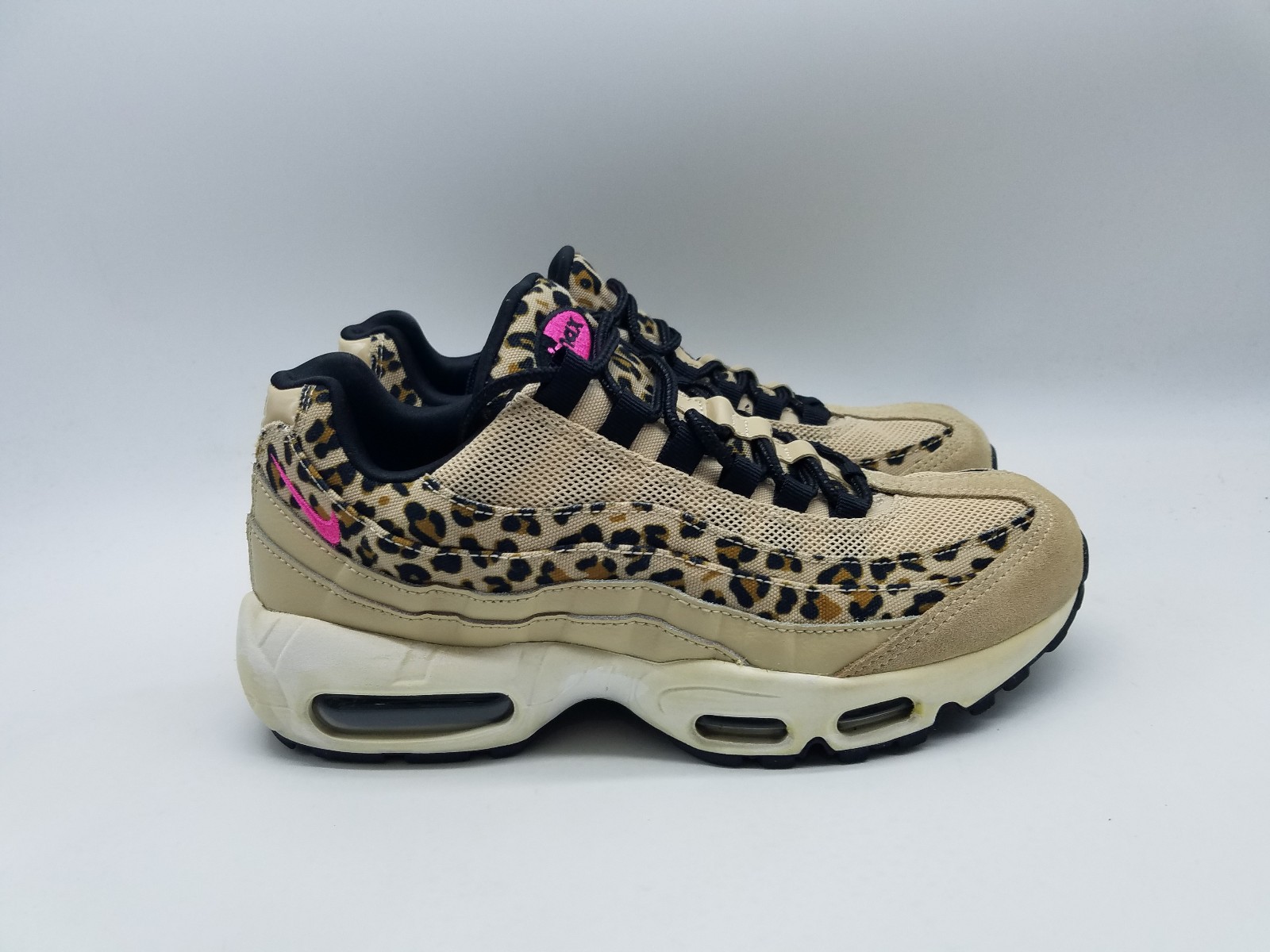 Nike Air Max 95 Premium Animal Pack Women’s Size 8 Running Shoes Beige Leopard