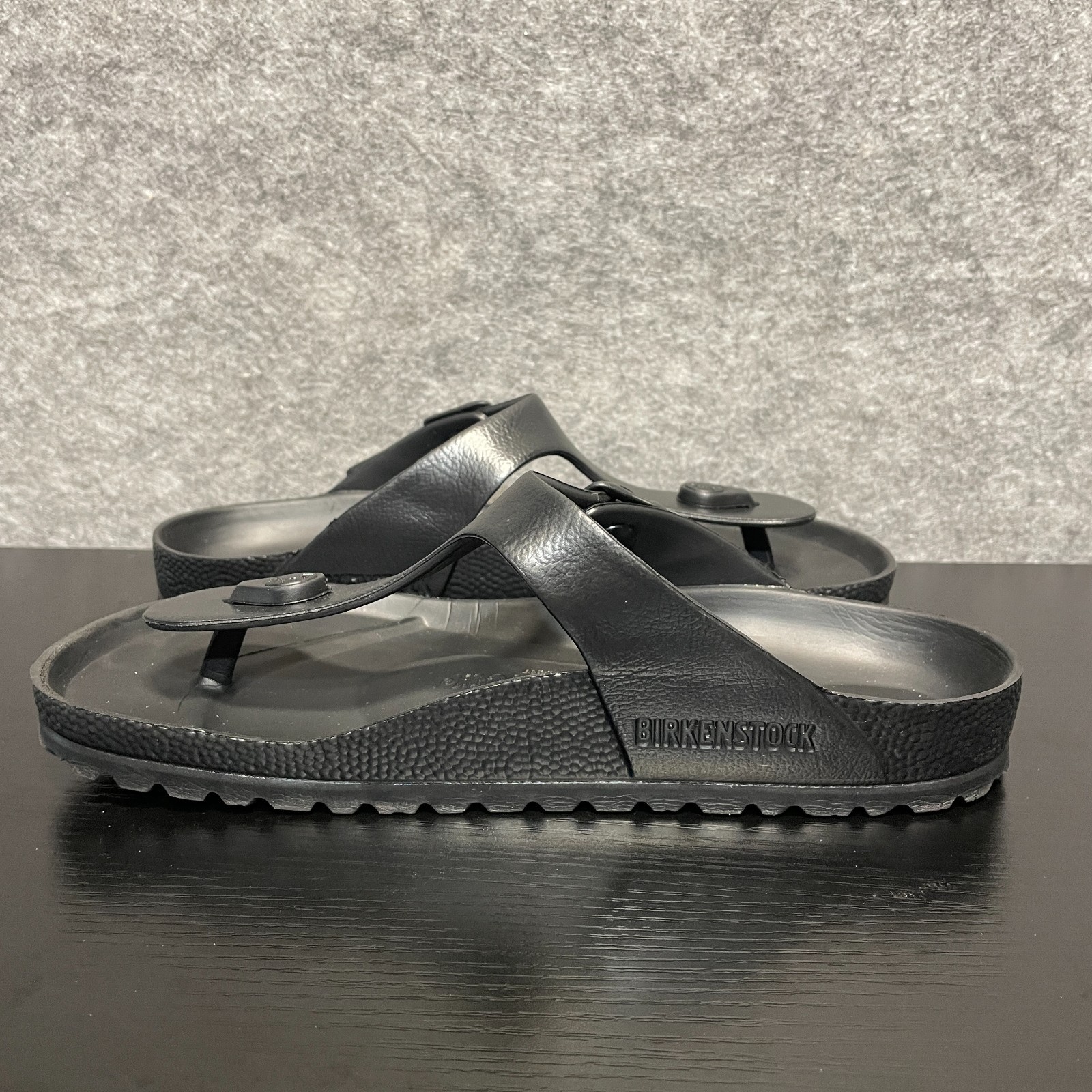Birkenstock Gizeh Essentials EVA Sandals Women’s US 5-5.5 EU 36 Regular Black