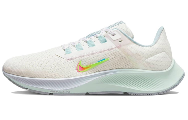 Nike Air Zoom Pegasus 38 Premium Summit White Aura Volt Womens DH6507-111
