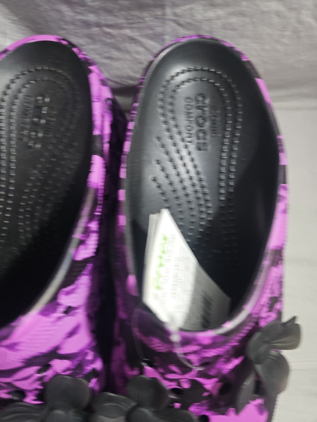 CROCS Siren Hyper Floral Clog ‘Black Multi’ Size M- 8 W-10