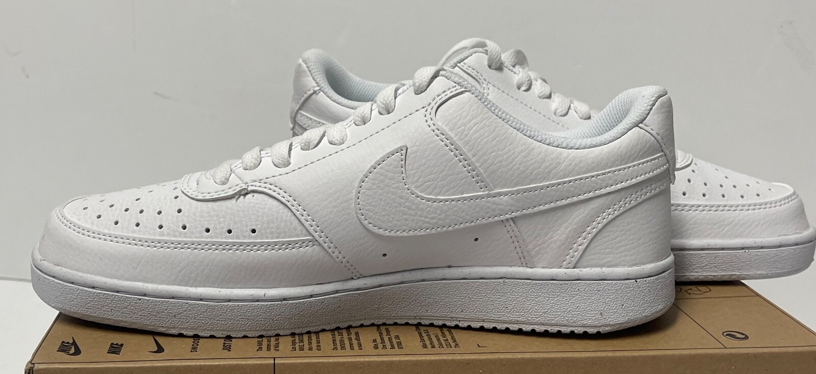 NIKE WOMEN COURT VISION LOW NN DH 3158 100 WHITE SIZE 10