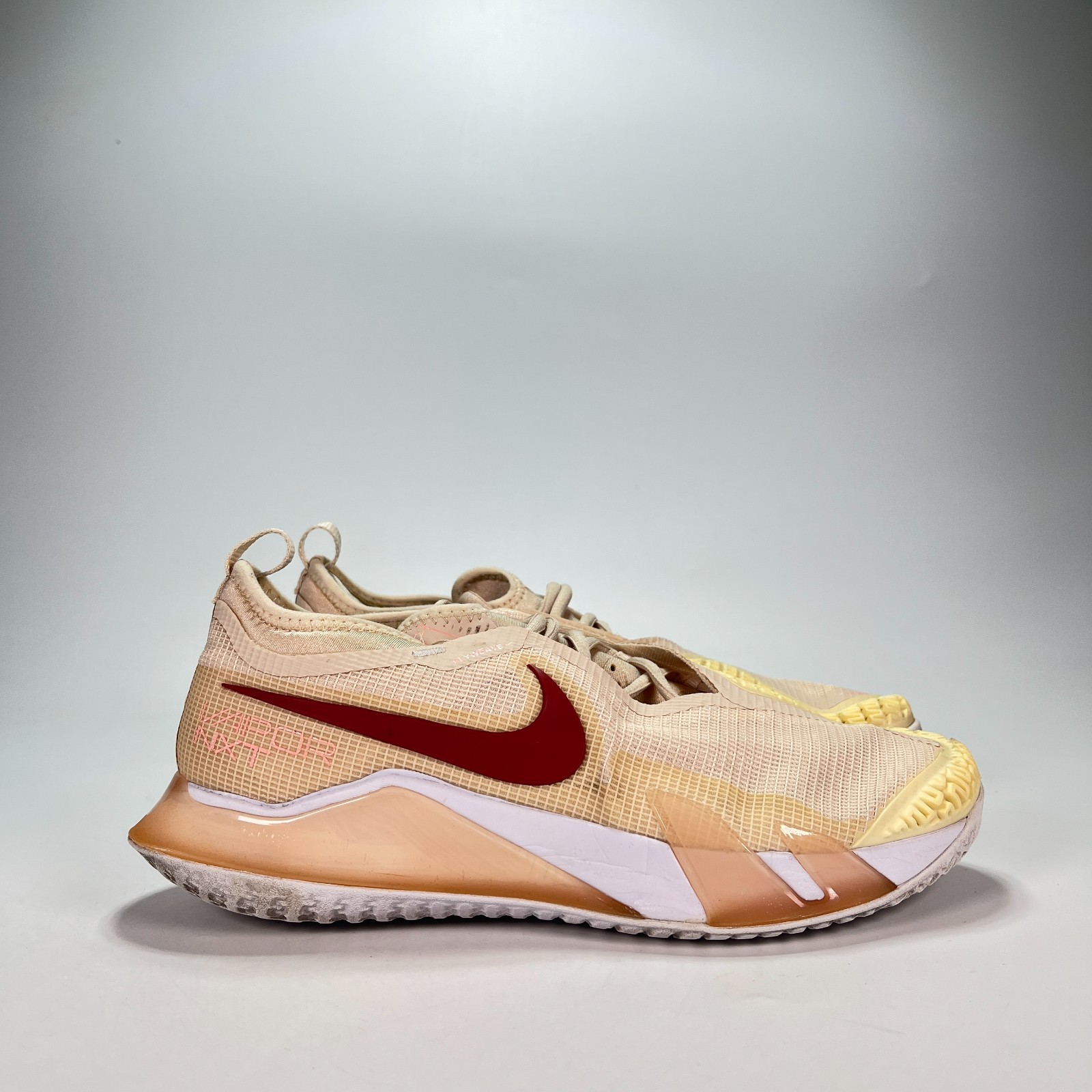 Nike Court React Vapor NXT Pearl White Tennis Shoes CV0742-261 Women’s Size 7.5