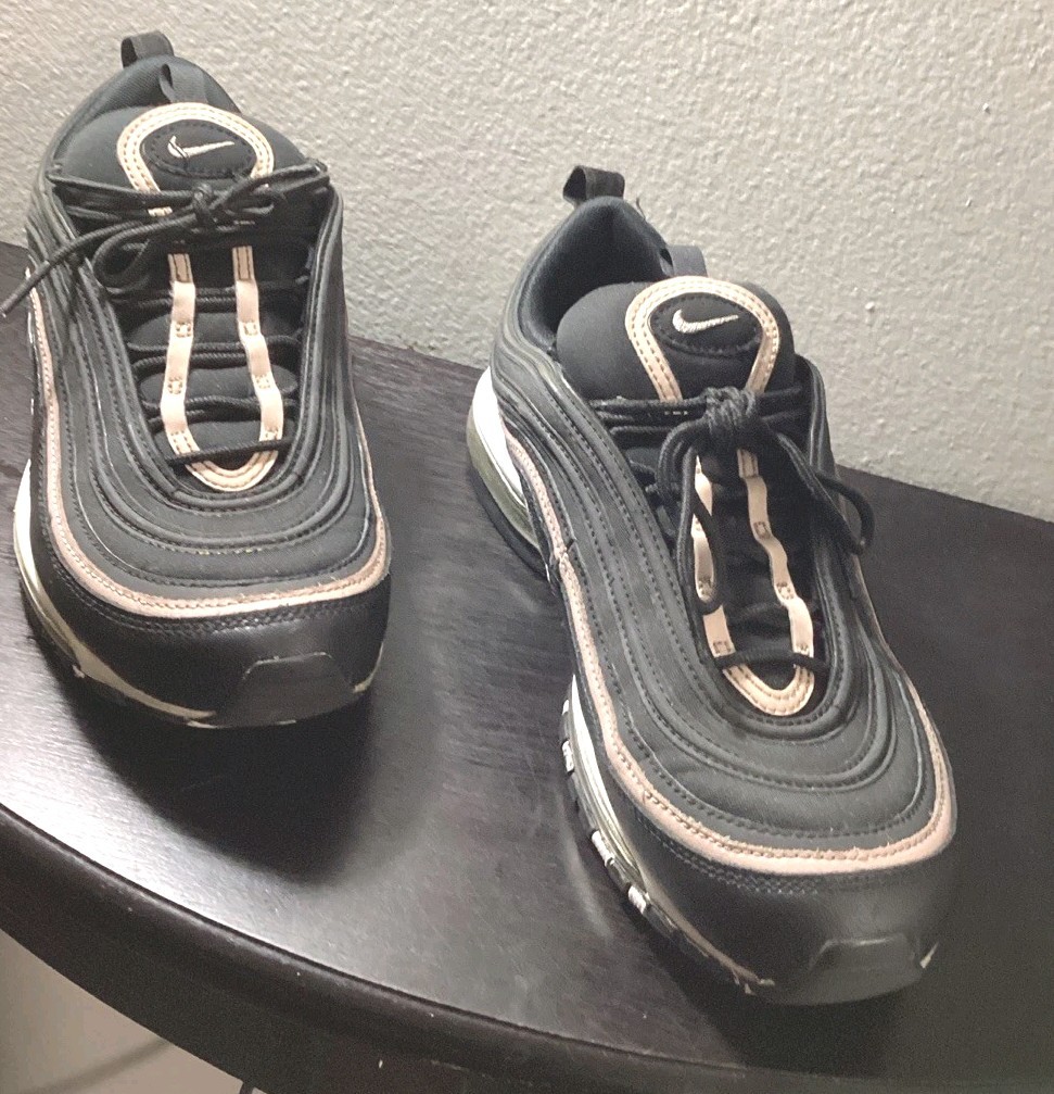 Nike Air Max 97 Black Pink Coral Women’s Size 11 (Men’s 9.5) CZ6087-001
