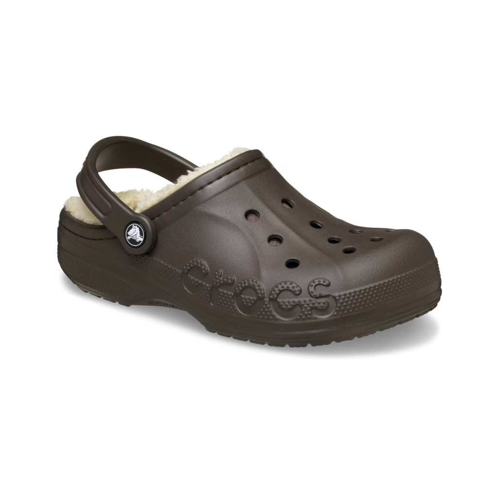 Crocs Unisex Baya Lined Clogs Men’s & Women’s Warm Fuzzy Winter Slippers Shoes