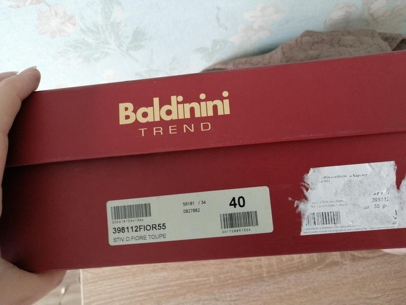 Women Baldinini boots Lilac Leather 40