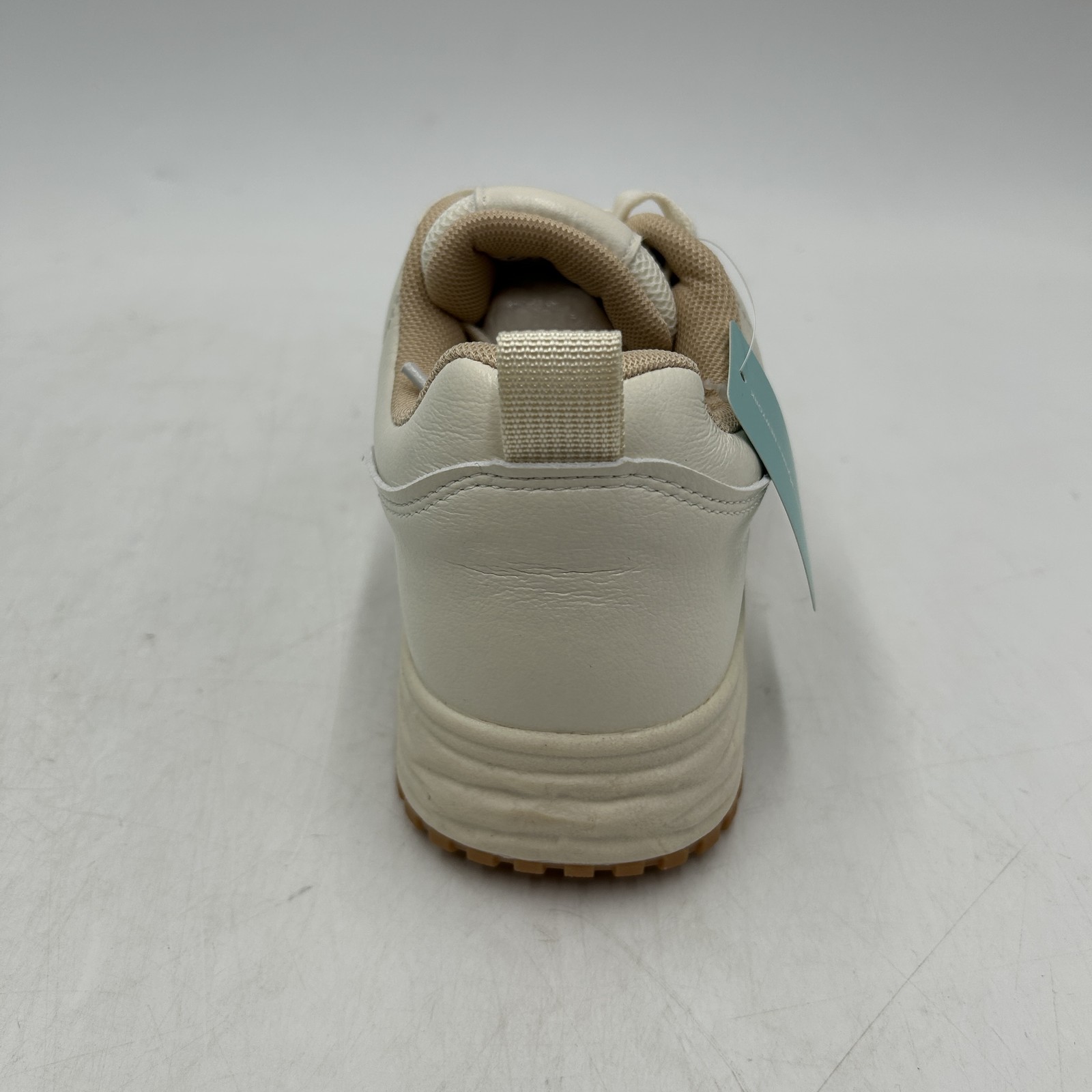 Vepose Shoes Womens Size 7.5, Platform Casual Chunky Sole Sneakers Comfort Beige