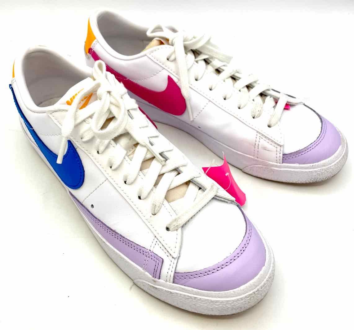 NIKE White-Multi Sneaker Shoe Size 10 Shoes
