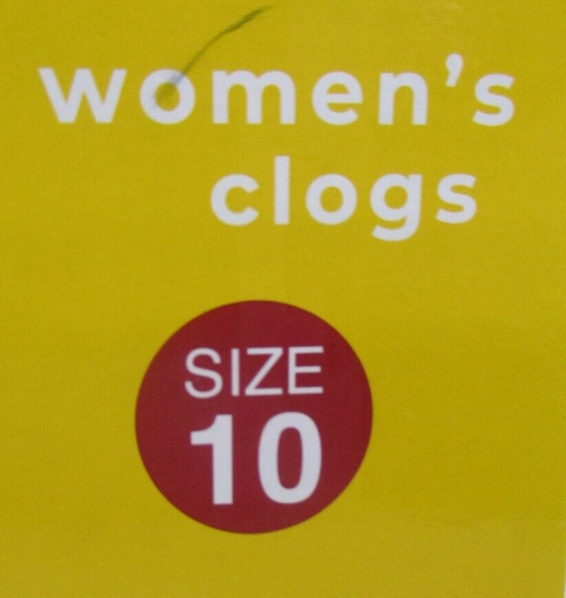 totes Women’s Ultra Tough Super Comfy Lightweight Size 10 Floral Gardening Clog