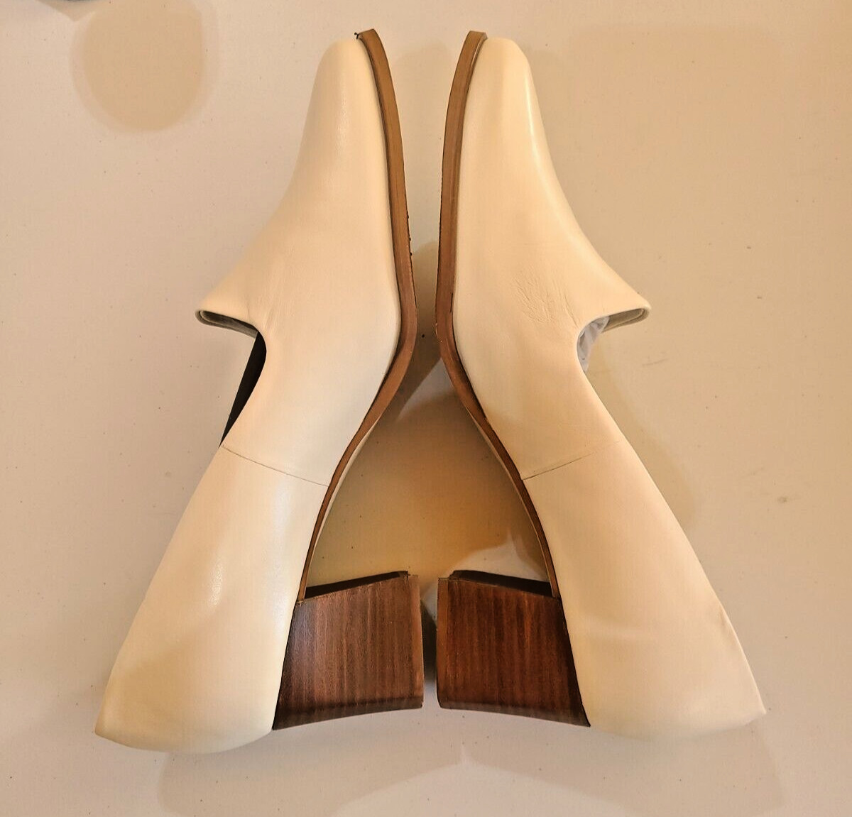 Woman’s Laura Scott heels Dreamer Rice leather size 8 M