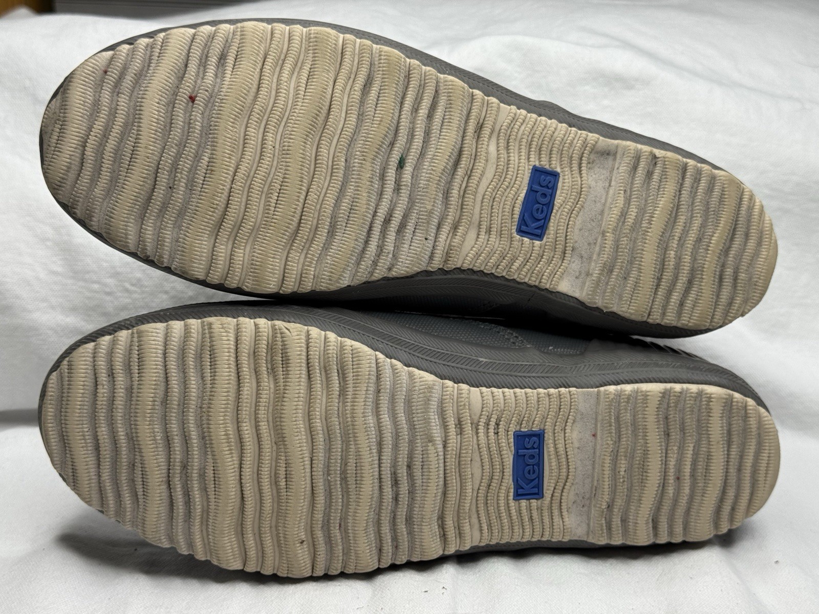 Keds Women’ s Scout III Water Resistant Gray Canvas Ankle Boots High Top Size 8M